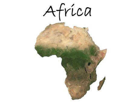 Africa.