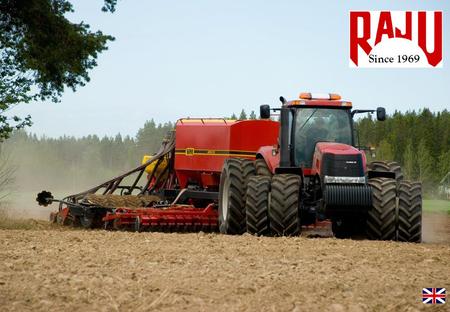 Since 1969. Where and how are twin wheels used? - to prevent soil compaction - floating - many uses of a tractor - Ploughing - Pulling diet mixers - Tilling.