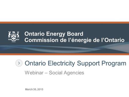 Ontario Electricity Support Program