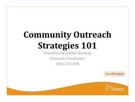 Community Outreach Strategies 101