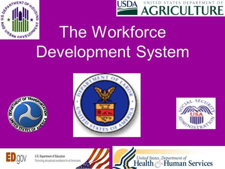 The Workforce Development System. Objectives  Overview of the Workforce Development System  Why does the system need a Navigator?  What is the Navigator’s.