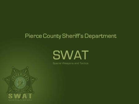 Pierce County Sheriff’s Department
