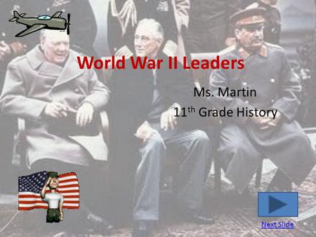 Ms. Martin 11th Grade History