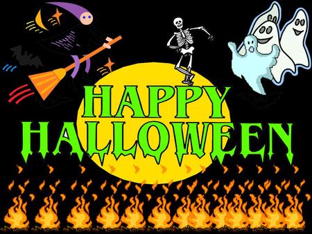 Hallowe’en is an annual holiday which is celebrated on October 31st.