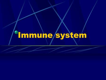 Immune system. General outline Lymphatic organs: thymus, lymph node, Lymphoid tissue Lymphocyte T ： Th 、 Ts 、 Tc B K NK Macrophage Cells spleen, tonsil.