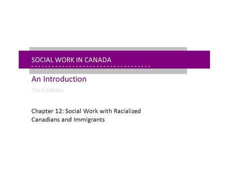 - - - - - - - - - - - - - - - - - - - - - - - - - - - - - - - - - - - - - - - - - - - - - - - - - - - - - Chapter 12: Anti-Racist Social Work Today Social.