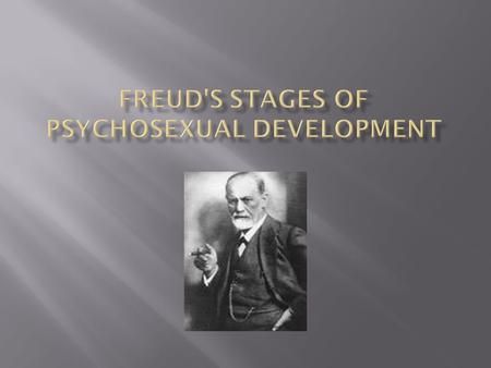 Freud's Stages of Psychosexual Development