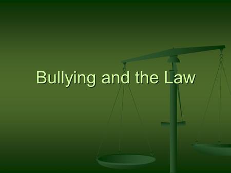 Bullying and the Law. Iowa Civil Rights Commission The state administrative agency which enforces the Iowa Civil Rights Act of 1965 (Chapter 216 of the.