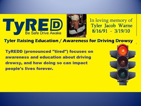 Recognize the signs in: Yourself As a Passenger Other Drivers The National Road Safety Foundation, Inc.