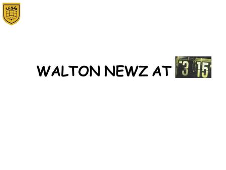 WALTON NEWZ AT. HAVE YOU JOINED ANY CLUBS IN YEAR 5? Year 5 Science Club Football Club Rounders Club Coding Club Radio Club Computer Club.