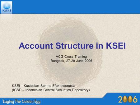 Account Structure in KSEI