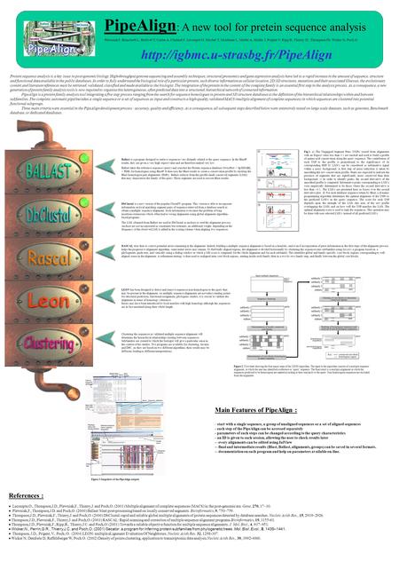 Protein sequence analysis is a key issue in post-genomic biology. High-throughput genome sequencing and assembly techniques, structural proteomics and.