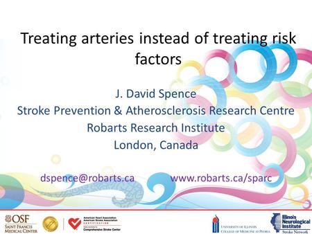 Treating arteries instead of treating risk factors