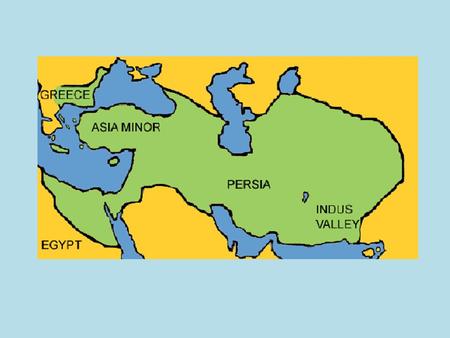 The Persian Wars Greece was not alone in the ancient world. Egypt was flourishing. Other civilizations were developing around the Mediterranean. One of.