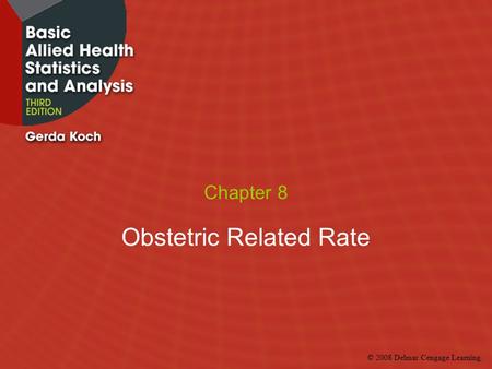 Obstetric Related Rate