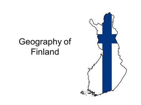 Geography of Finland. The geography of Finland differs from that of other Nordic countries. Bordering the Baltic Sea, Gulf of Bothnia, and Gulf of Finland,