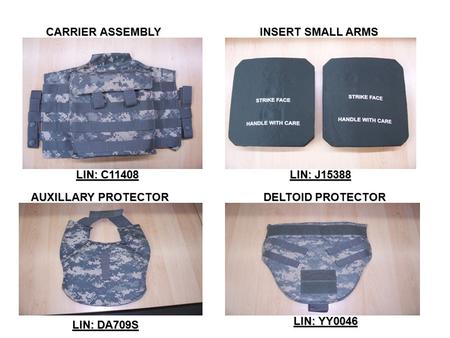 CARRIER ASSEMBLY INSERT SMALL ARMS LIN: C11408 LIN: J15388