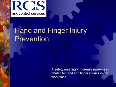 Hand and Finger Injury Prevention