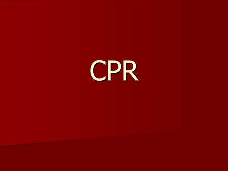 CPR. Recognizing Emergencies Injuries resulted in 160,000 deaths in the U.S. in 2003 Injuries resulted in 160,000 deaths in the U.S. in 2003 List on your.