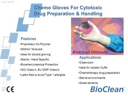 Chemo Gloves For Cytotoxic Drug Preparation & Handling