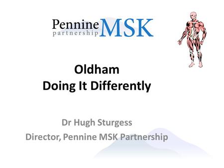 Oldham Doing It Differently