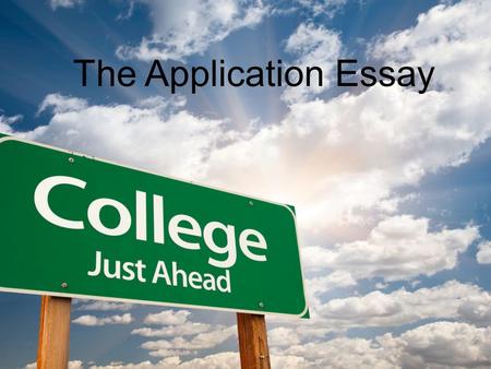 The Application Essay. Presenters – Kimberly Janifer, NBCT IB English Teacher – Lindsey Reynolds English Teacher/AVID Coordinator.