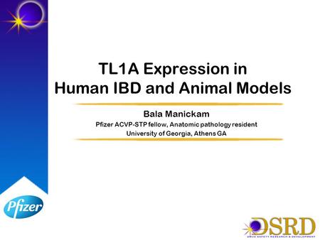 TL1A Expression in Human IBD and Animal Models