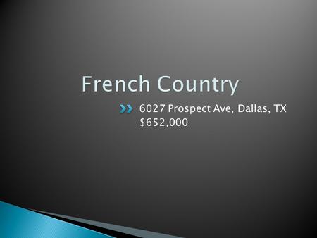 6027 Prospect Ave, Dallas, TX $652,000. Vic is a hands-on guyEnergy Efficiency is key.