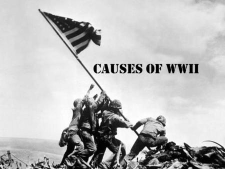 Causes of WWII. Background – TOTALITARIANISM – Form of government in which the government controls every aspect of life – FASCISM – The importance of.