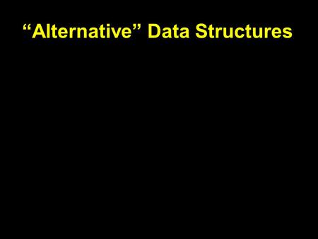 “Alternative” Data Structures. Information Spaces / Spatialization www.smartmoney.com.