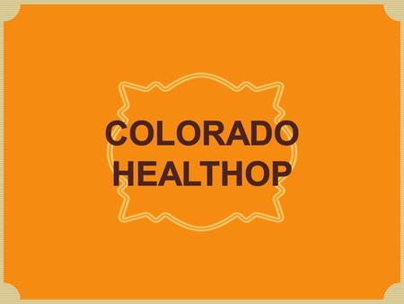 The Accountable Care Act included a provision to help create non-profit cooperative payers in each state through low interest loans. Rocky Mountain.