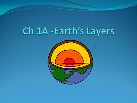 Ch 1A -Earth’s Layers.