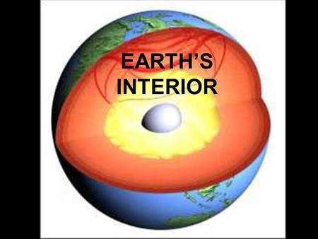 EARTH’S INTERIOR.