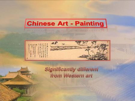 Chinese painting Chinese painting is one of the oldest continuous artistic traditions in the world. The earliest paintings were not representational but.