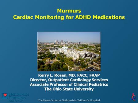 Murmurs Cardiac Monitoring for ADHD Medications