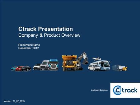 Ctrack Presentation Company & Product Overview