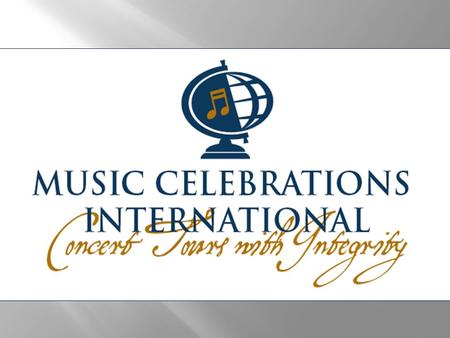  MCI is a full-service concert and festival organizing company  John Wiscombe founded MCI in 1993. As a youth, he spent several years as a tour manager.