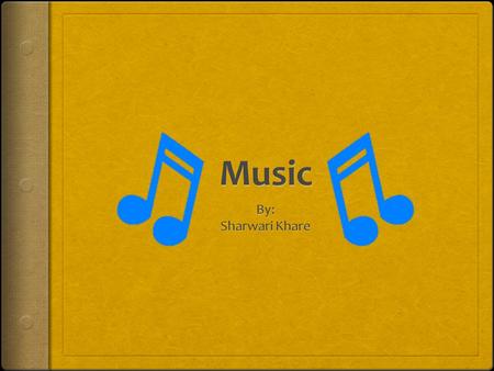 Music By: Sharwari Khare.