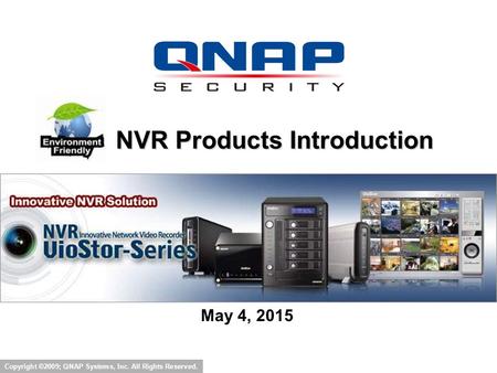NVR Products Introduction