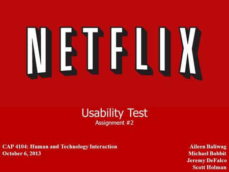 Usability Test Assignment #2