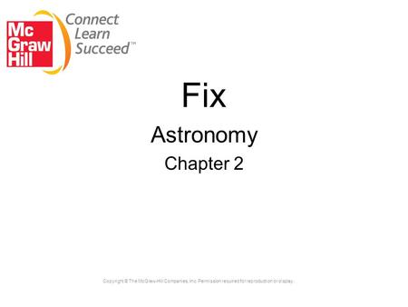 Fix Astronomy Chapter 2.