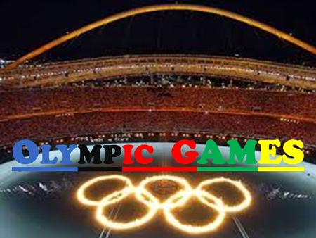 O LYMPIC GAMES. S YNCHRONIZED SWIMMING Synchronized swimming is a form of swimming, that mix dance and gymnastics, consisting of swimmers (duets, trios,