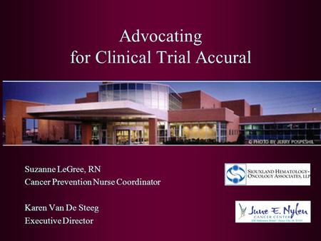 Advocating for Clinical Trial Accural
