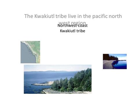 Northwest coast Kwakiutl tribe