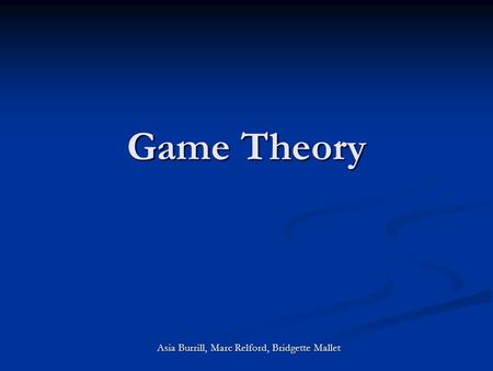 download chapters in game theory in honor of stef