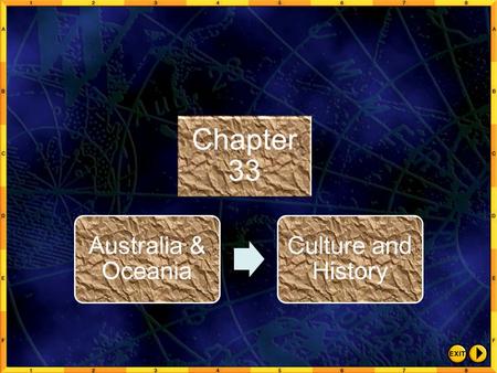 Chapter 33 Australia & Oceania Culture and History.