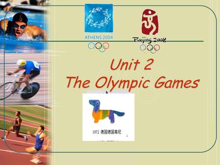 Unit 2 The Olympic Games As we know, Zhu Wenjing broke the school record in the sports meeting last week. Make an interview with Zhu Wenjing about her.