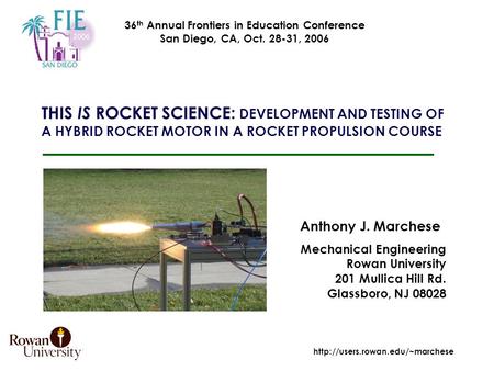 36th Annual Frontiers in Education Conference