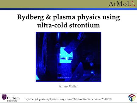 Rydberg & plasma physics using