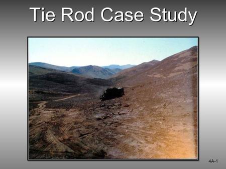 Tie Rod Case Study.